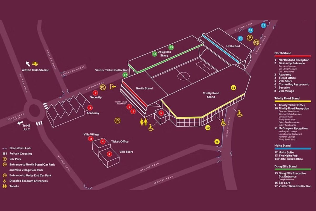 Aston Villa Hospitality Entrances Aston Villa Hospitality Entrances