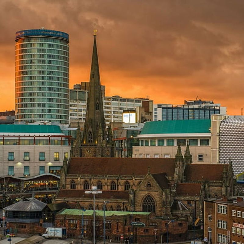 Birmingham at night Birmingham at night