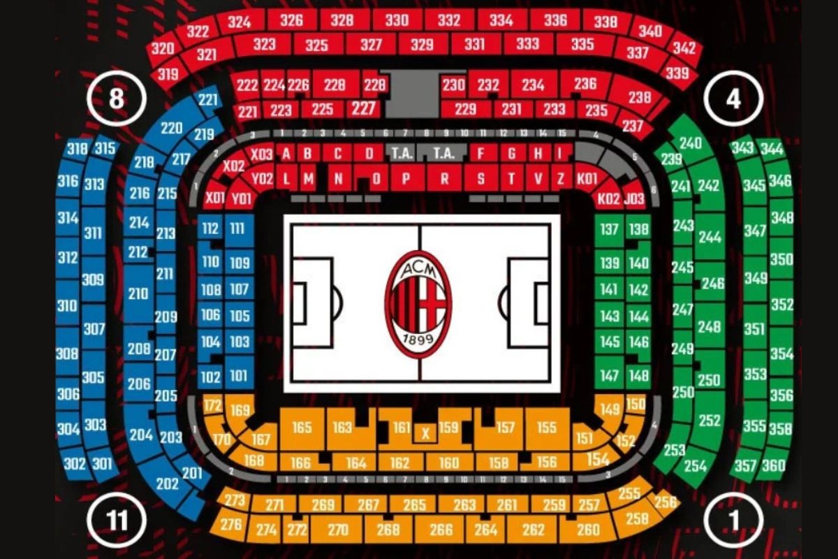 San Siro Stadium Block San Siro Stadium Block