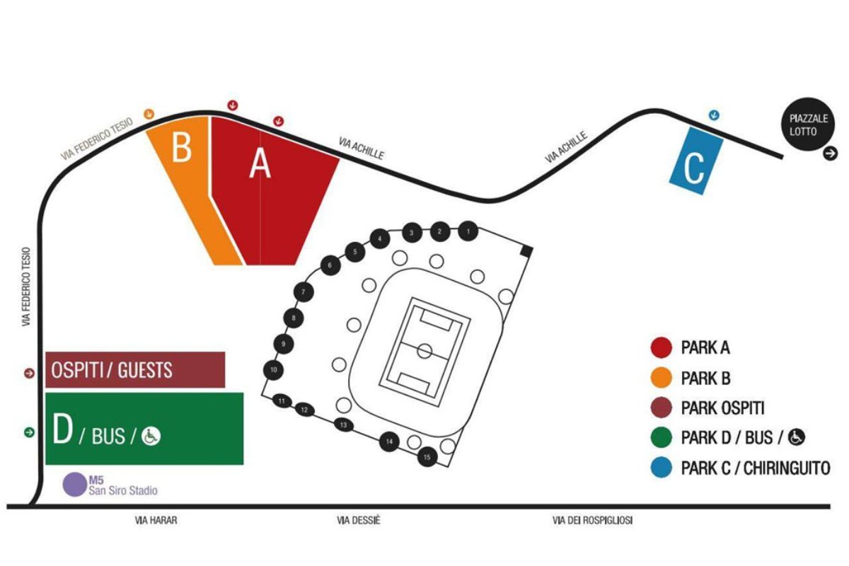 San Siro Stadium Parking San Siro Stadium Parking