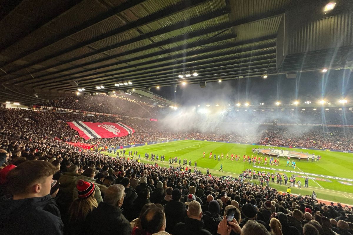 Manchester United South Stand View