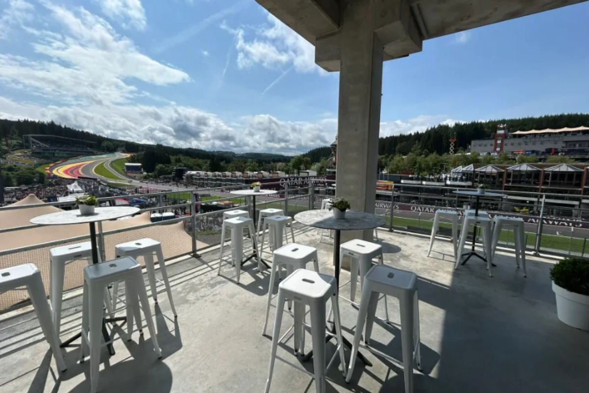 Gold 2 VIP Lounge - Belgium GP Hospitality