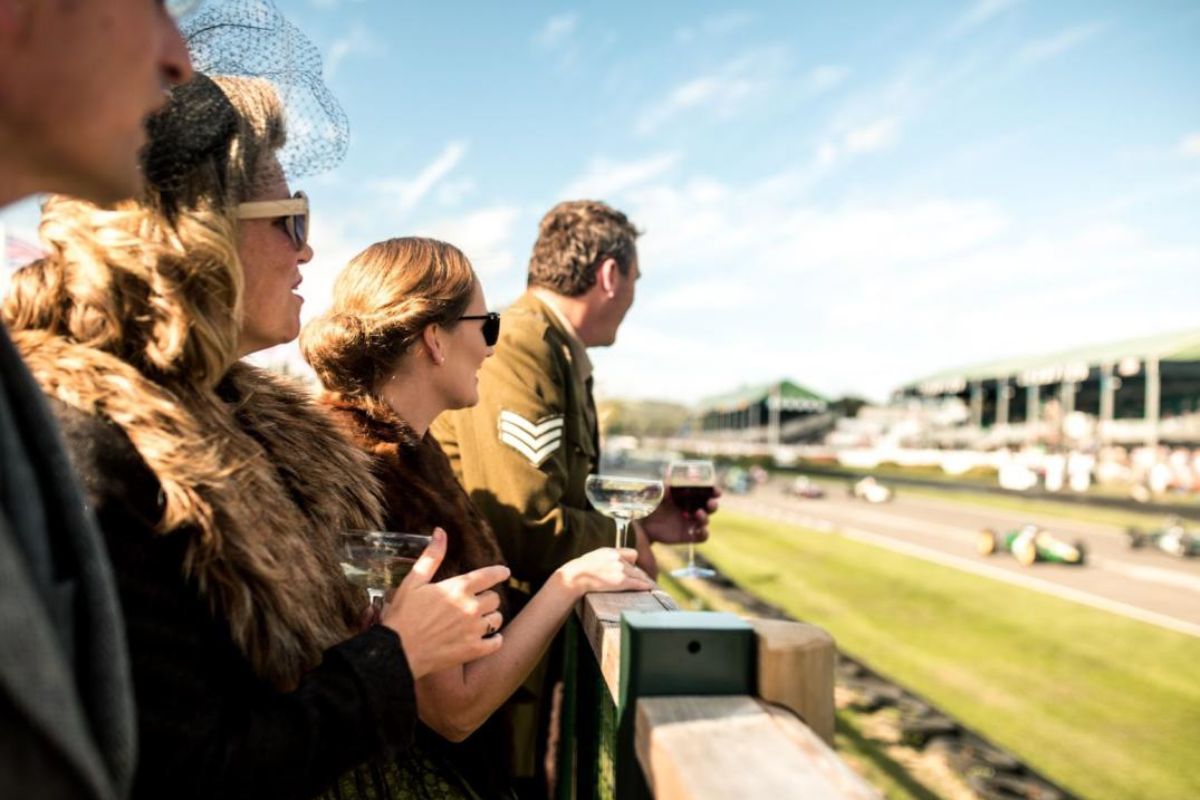 Goodwood Revival Hospitality - Commanding Officers’ Table View