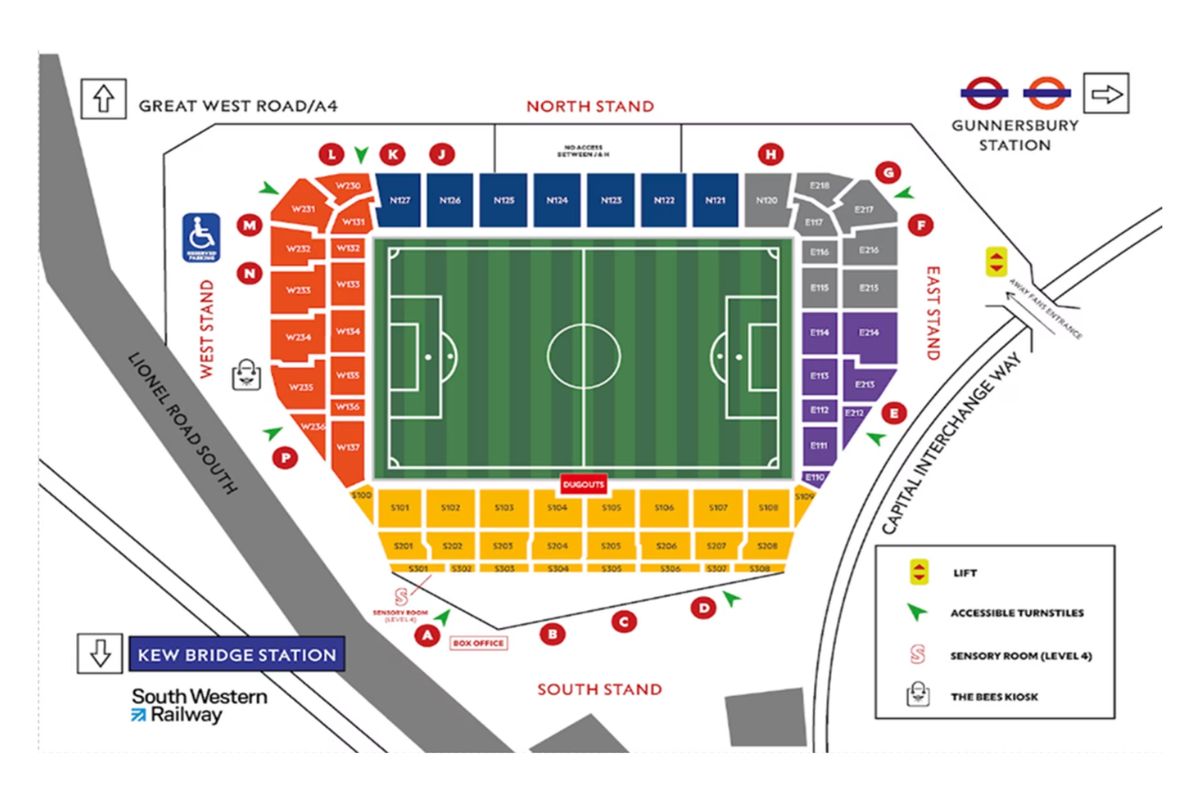 Gtech Stadium Blocks