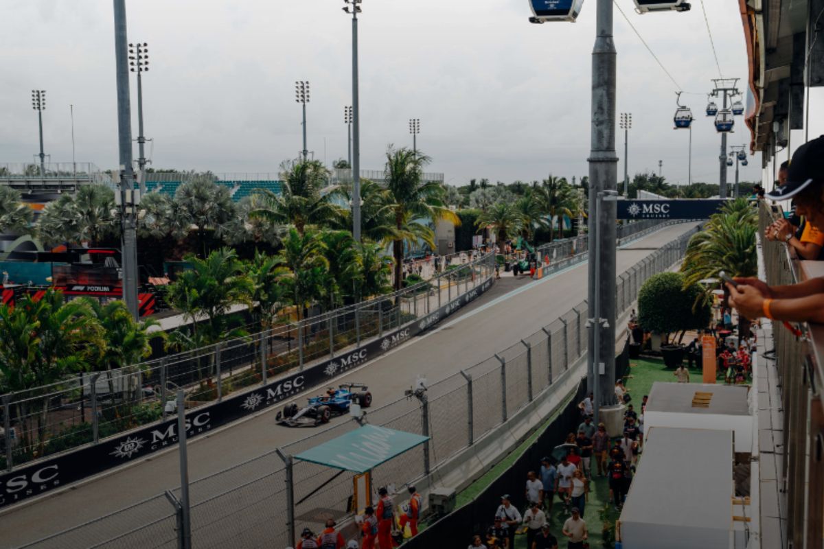 Podium Club Track View - Miami GP Hospitality Podium Club Track View