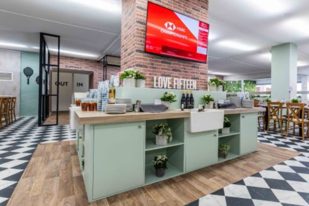 Love Fifteen Lounge Queens Tennis Hospitality