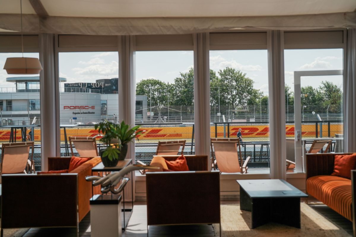 The Silverstone Pop-Up Hotel View