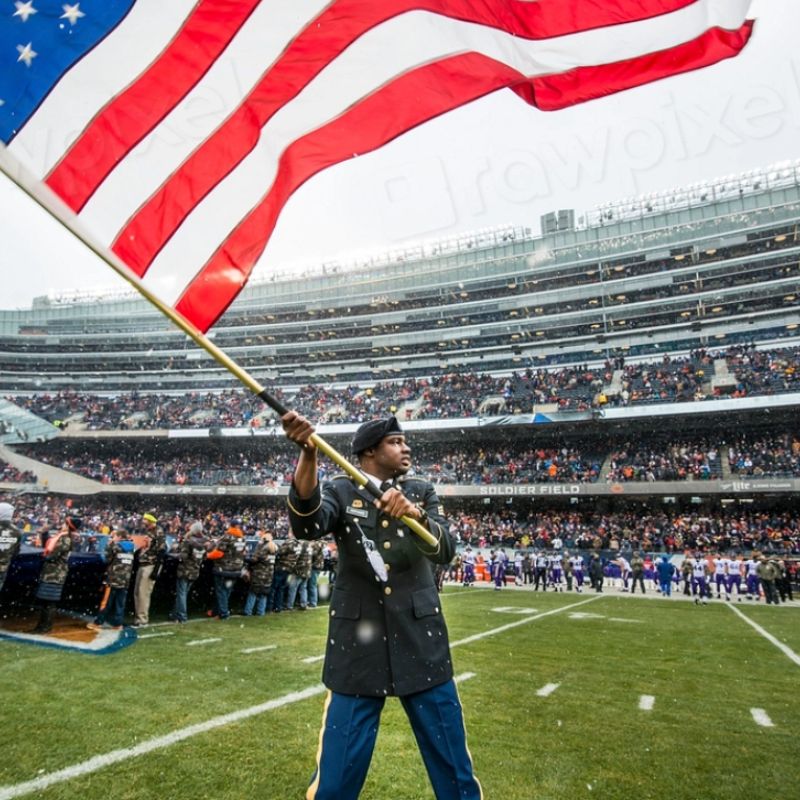 NFL Hospitality & Travel - USA Flag