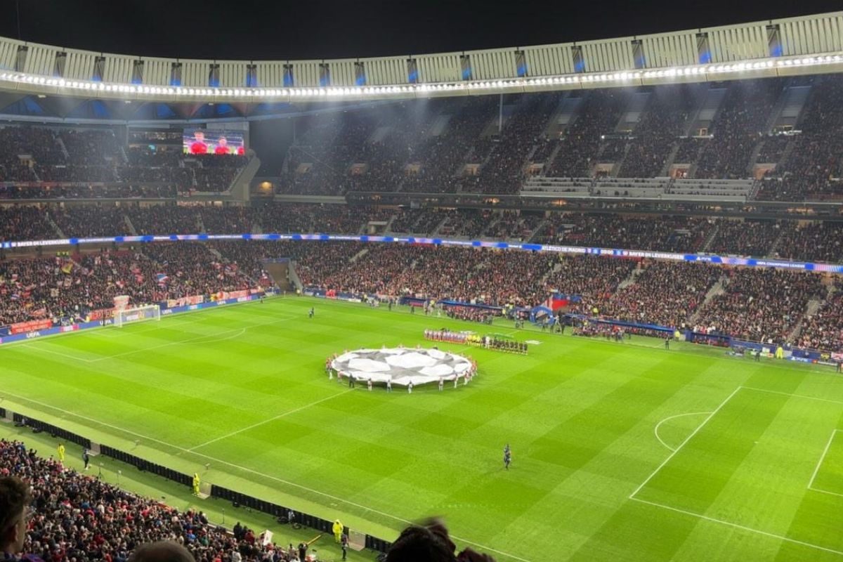 Team Arrival Seats - Sample View -Atlético Madrid Hospitality