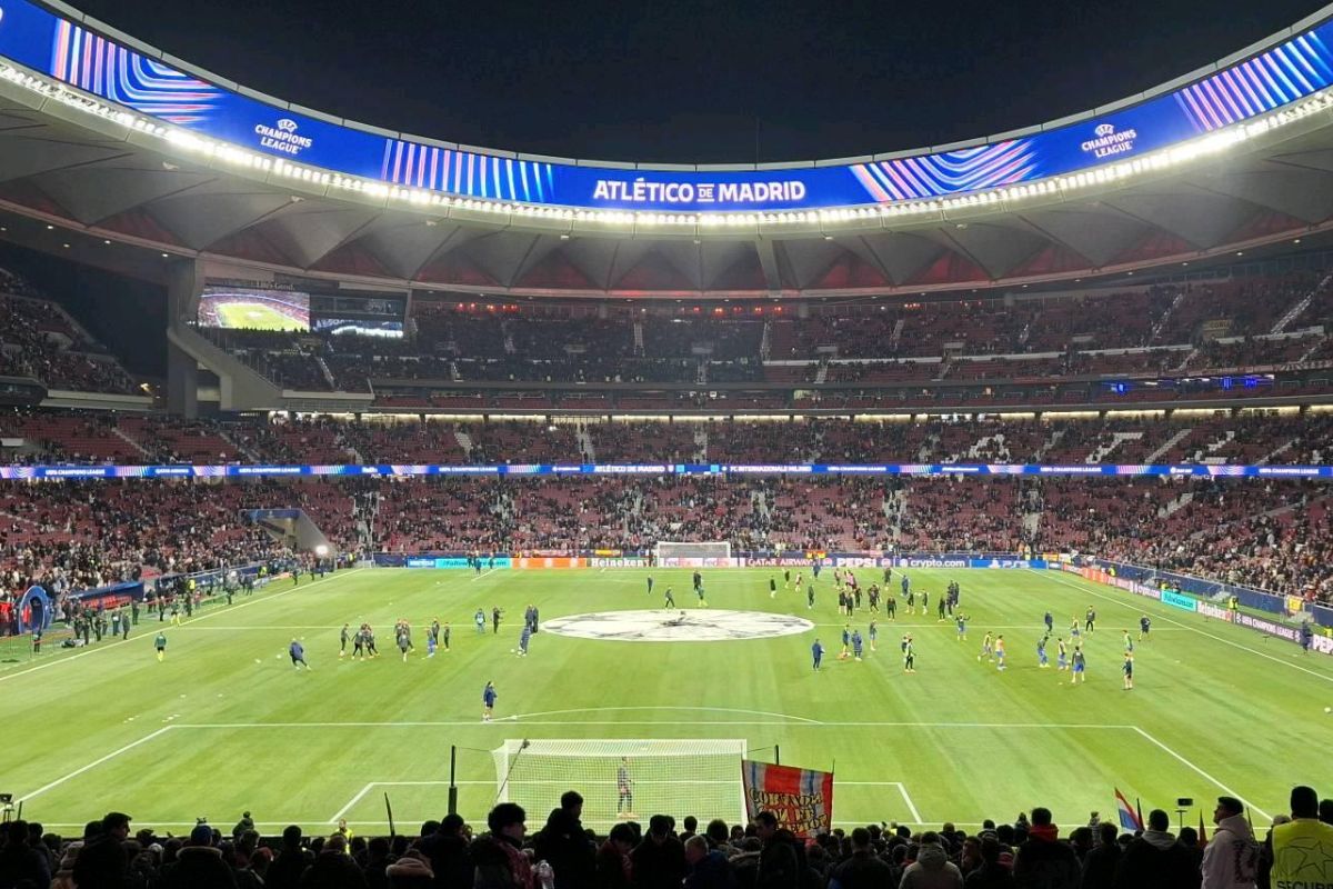 Travel Club Seats - Sample View - Atlético Madrid Hospitality