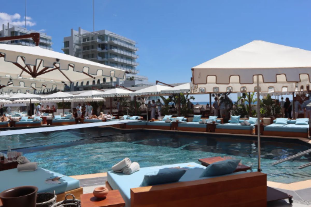 Fairmont Hotel Rooftop Pool View